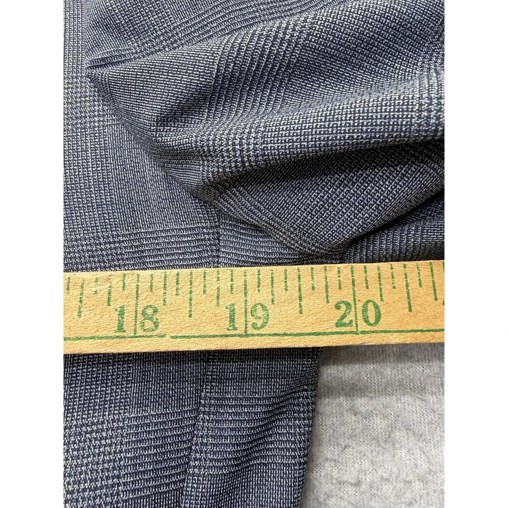 Bonobos Blazer Mens 40R Gray Check Marzotto Italian Wool Slim Fit 2 Button